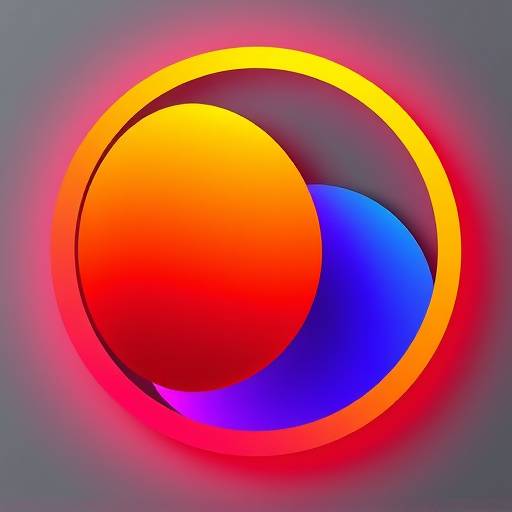 Icono que muestra dos círculos con diferentes niveles de contraste, representando la importancia del contraste de color.