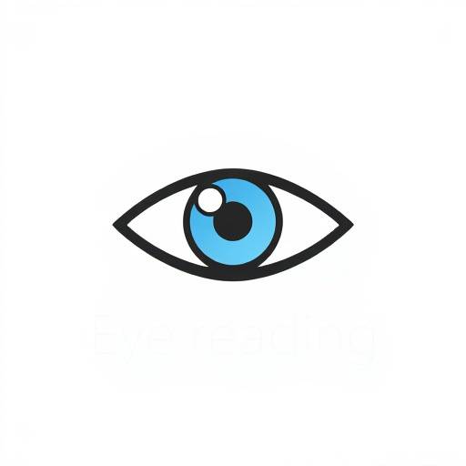 Icono que representa un ojo leyendo un texto, simbolizando la descripción de imágenes para personas con discapacidad visual.